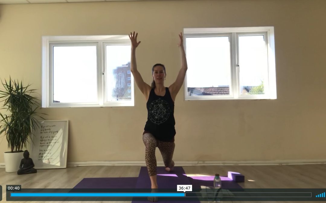 YOGA: Strong Flow: Put Your Best Foot Forward (60mins)