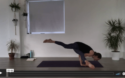 YOGA: Strong Flow: Side Crowing (50mins)