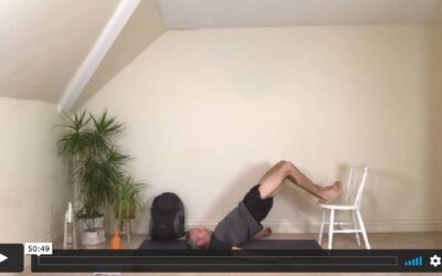STRENGTH: Chair and a weight workout (50mins)