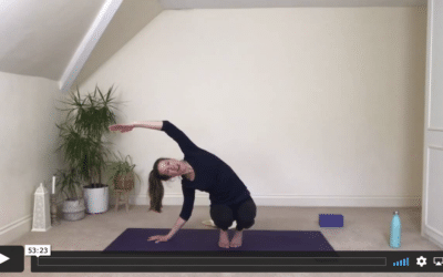 YOGA: Strong Flow: Crow Bow (50mins)