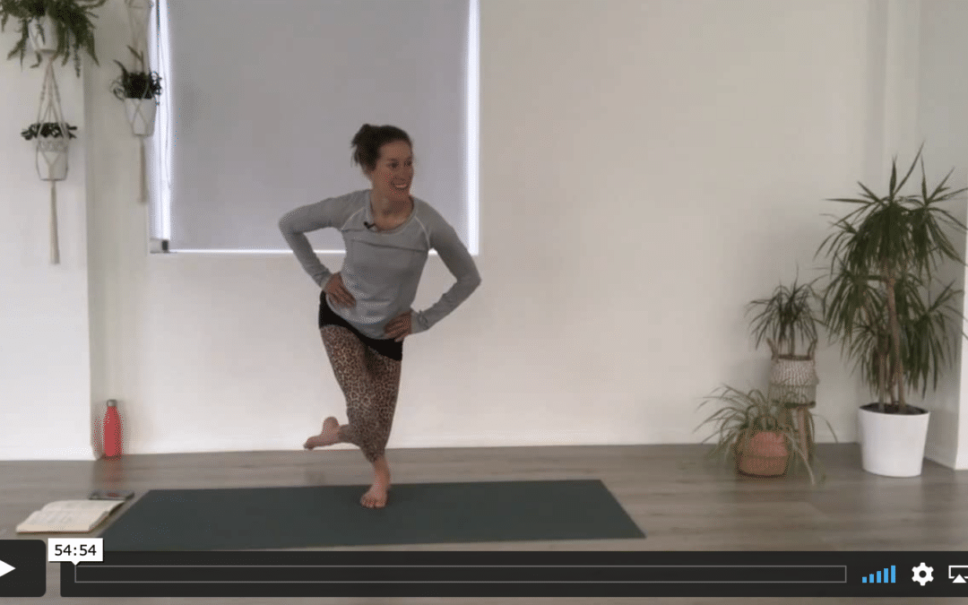 YOGA: Strong Flow: Knee High to a Grasshopper (50mins)
