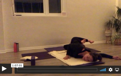 YOGA: Yin: Chest & hips (65mins)