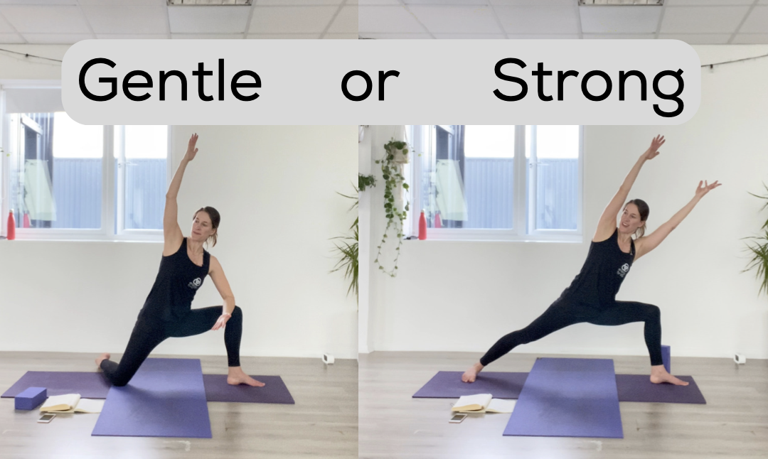 YOGA: Gentle or Strong: Sidewinder (45mins)