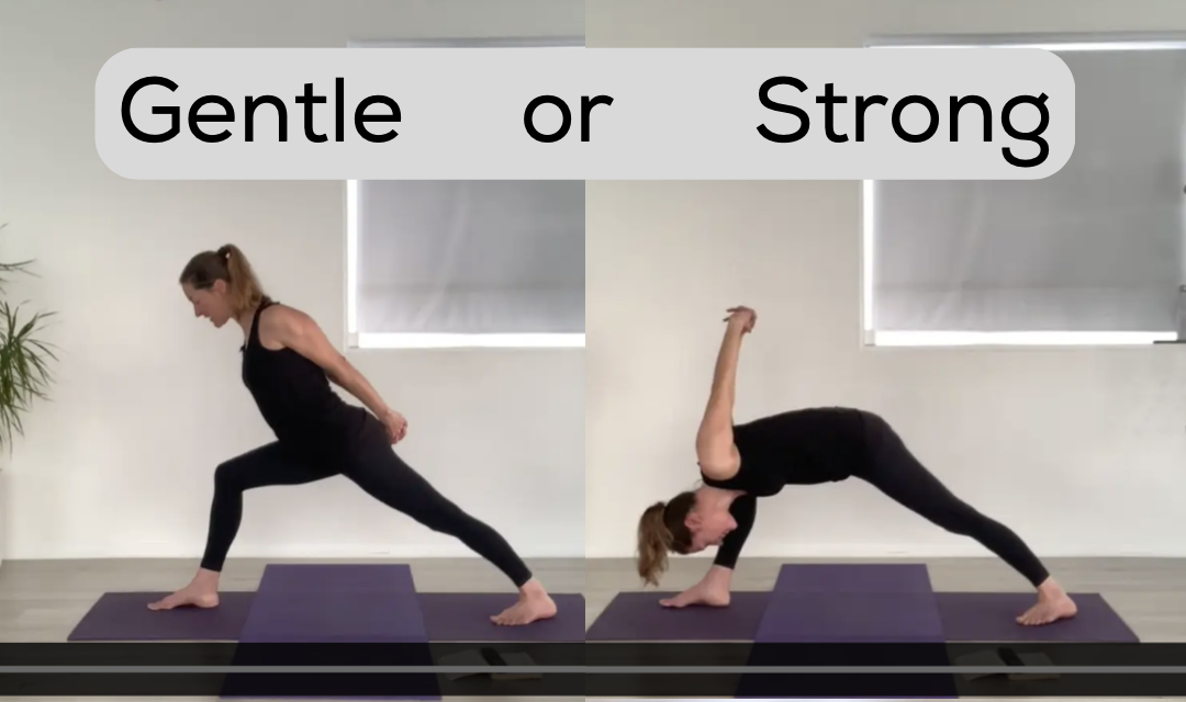 YOGA: Gentle or Strong: Scapular Magic (45mins)