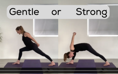 YOGA: Gentle or Strong: Scapular Magic (45mins)